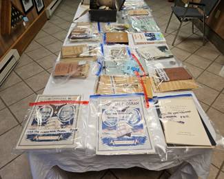 FDR and WW II memorabilia and ephemera.