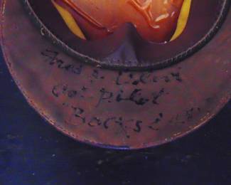 Lot 104, signature.