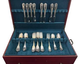 36 Pieces Towle London Shell Flatware