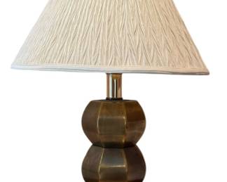 Chunky Brass Table LampChunky Brass Table Lamp