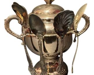 SilverPlated Jam or Sugar Bowl
