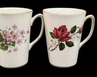 4 Royal Windsor Bone China TeaCoffee Cups