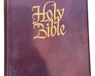 1962 Large King James Bible Little Ives