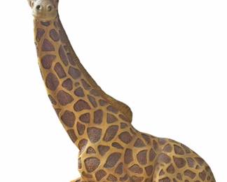 Large Vintage Giraffe Sculpture