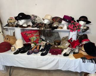 DRESSY PURSES, SHOES, HATS & MORE!
