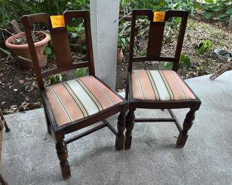 PAIR OF 1930'S CHAIRS