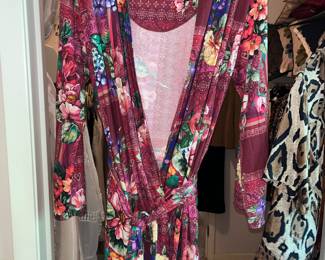 GENUINE "JOHNNY WAS" KIMONO w/ SASH
