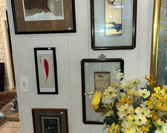 MORE FRAMED ASIAN ARTWORK!