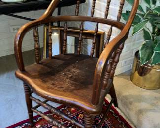 ANTIQUE BENTWOOD ARMCHAIR