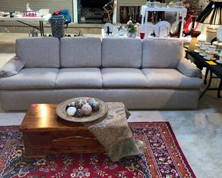 SLEEK, CONTEMPORARY 4-CUSHION SOFA INVITES YOU TO THIS HUGE, SPACIOUS HOME!