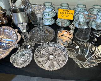 GLASS SERVING BOWLS