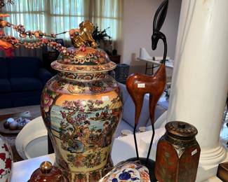 JAPANESE SATSUMA JAR