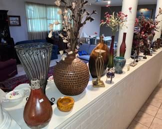 DECORATIVE VASES IN EVERY STYLE, SHAPE & SIZE!