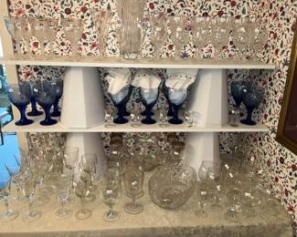 BEAUTIFUL STEMWARE & GOBLETS