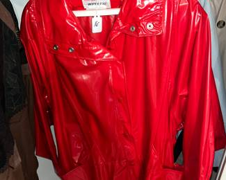 RED KEN SPORN WIPPETTE RAIN JACKET