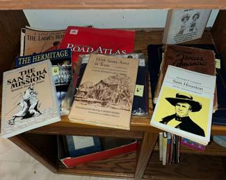 NUMEROUS TEXAS BOOKS