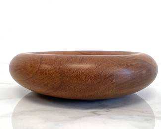 Lot 2887 Signed Hand Turned Wooden Bowl by Phillips Woodturners New Zealand