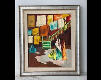 Lot 1515 Vintage 1962 Cino Cantimori Original Still Life Painting Art