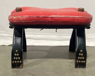 Lot 3027 Vintage Camel Saddle