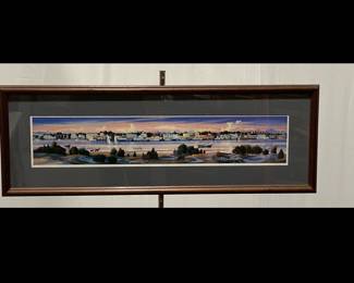 Lot 3020 Allan Cheek Signed Print Of Beaufort NC Wall Art