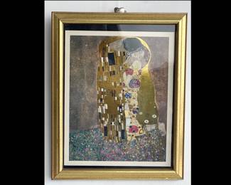 Lot 2982 Gustav Klimt The Kiss Print Wall Art