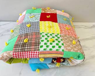Lot 2829 Vintage Patchwork Quilt