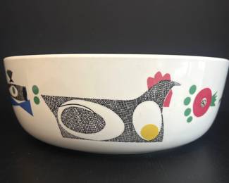 Lot 2933 Vintage Scandinavian Figgjo Flint Large Bowl