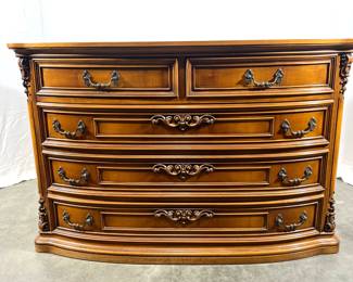 Lot 2926 Vintage Mediterranean Provincial Chest of Drawers Dresser