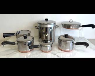 Lot 4015 Revere Ware Cookware Pressure Cooker