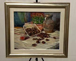 Lot 1517 Original Painting Still Life Wall Art