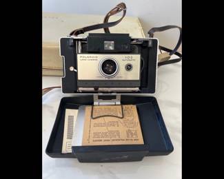 Lot 2801 Vintage Polaroid 102 Automatic Land Camera Flash Case