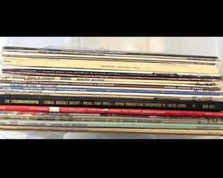 Lot 4013 Vintage Vinyl LP Records Edith Piaf Yves Montand Marlene Dietrich Cole Porter