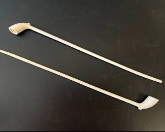 Lot 2833 Clay Pipes Traditional Tobacciana