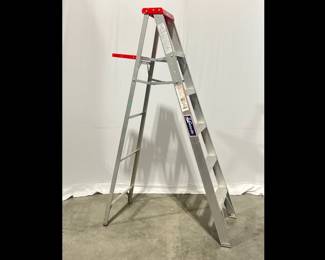 Lot 3025 Louisville Aluminum Ladder
