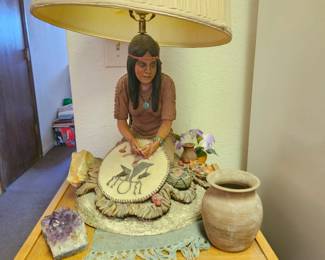 Florentine Pottery Lamp