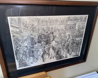 Pen and ink print