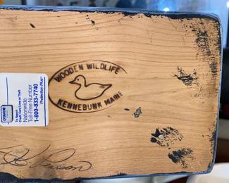 Artist Signed raven -Maine