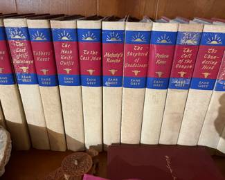 Zane Grey book set