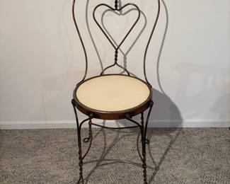Antique Heartback Chair