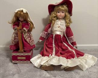 Vintage Porcelain Dolls