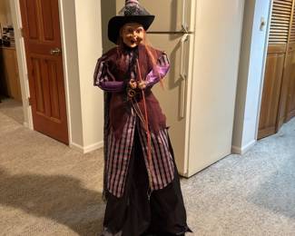 Standing Halloween Witch Decoration