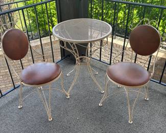Vintage Patio Dining Set