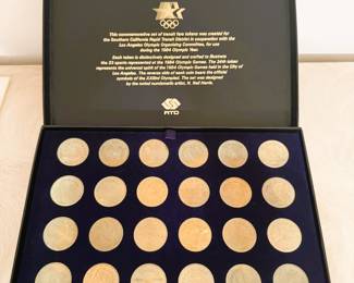 1984 Los Angeles Olympic Commemorative Token Set