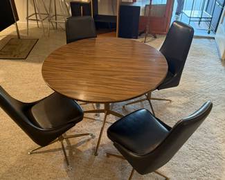 Mid-Century 1970s Dining Set