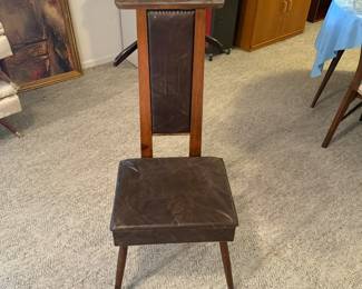 Vintage Chair with Storage