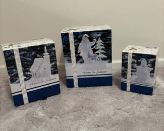 Holiday Ice Sculptures Collection