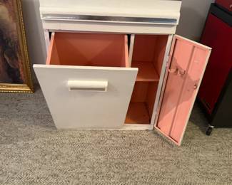 Vintage 1950s Westinghouse Refrigerator Stand