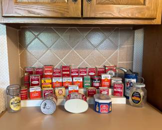 Vintage Spice and Ingredient Collection