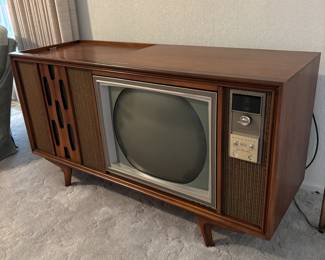 RCA Victor New Vista Console Television and Record Player