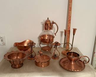 Vintage Copperware Collection